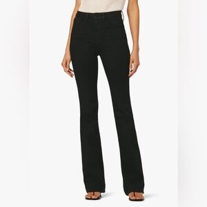 Joe's Jeans Black Boot-Cut High-Rise Jeans